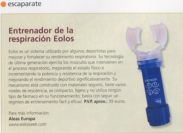 eolos in Aire libre mag 2